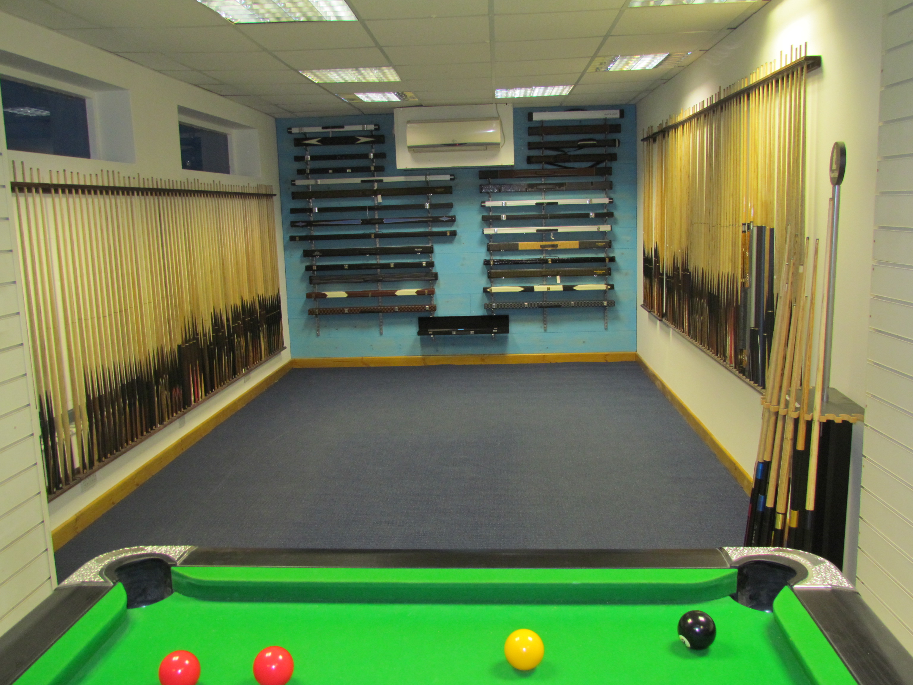 New Snooker and Pool showroom open at Blue Moon Leisure