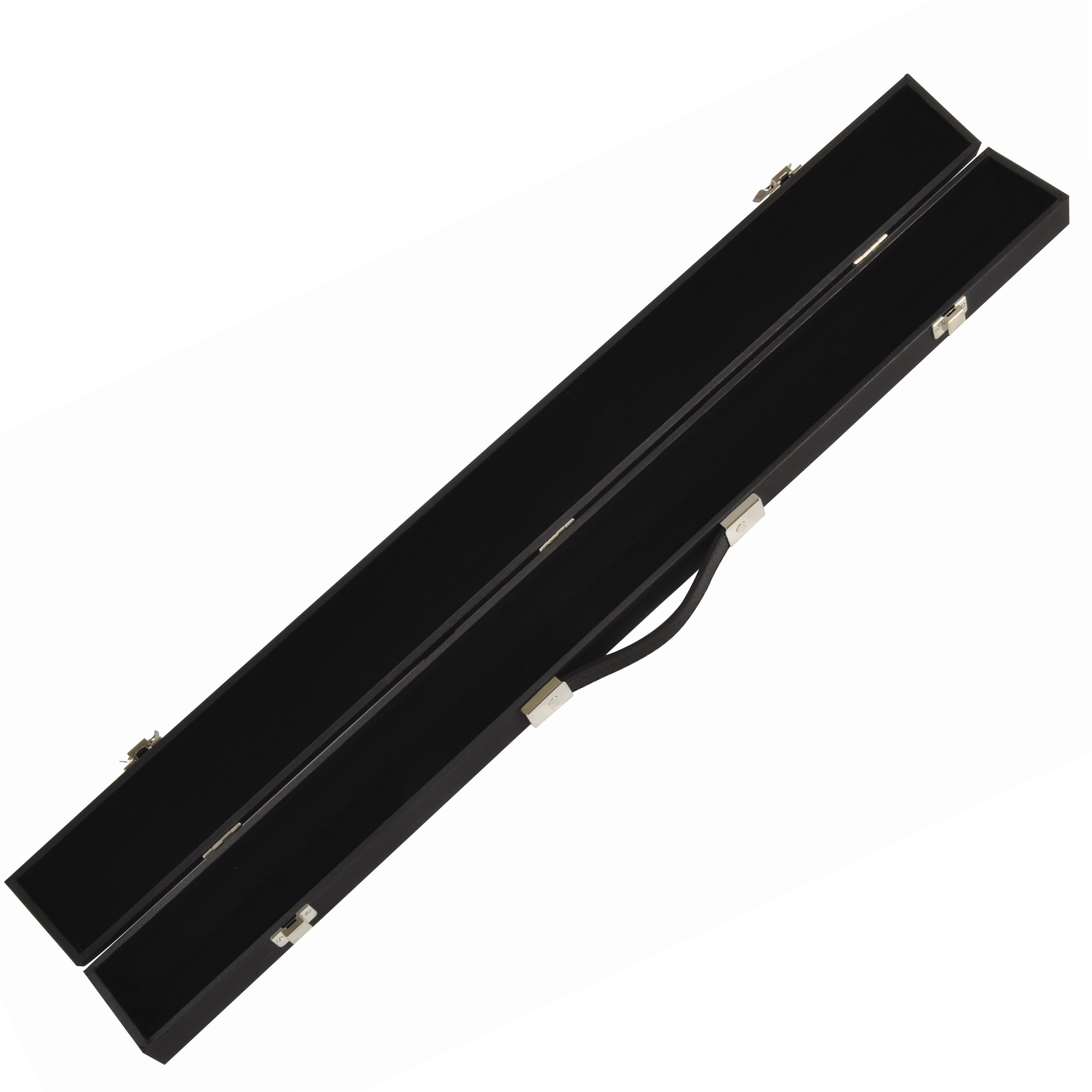 Peradon 2 pc Black Cue Case with Foam Insert - Snookercues.com